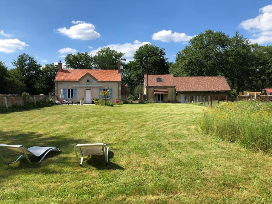 Maison Au Milieu Des Bois Et Des Animaux Jouy-le-Potier Екстер'єр фото